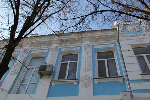 История зданий. Растительные мотивы симферопольских барельефов