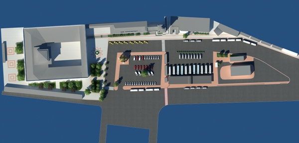 В Симферополе благоустроят привокзальную площадь