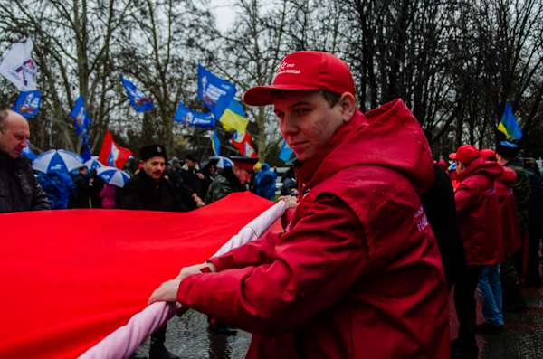 В Крыму стартовал автопробег «Наша Великая Победа»