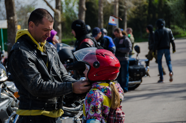 В Севастополе состоялся мотопробег «Осторожно, мотоциклист!»
