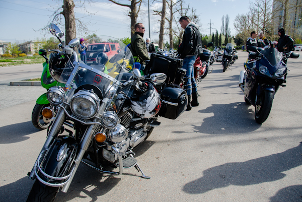 В Севастополе состоялся мотопробег «Осторожно, мотоциклист!»
