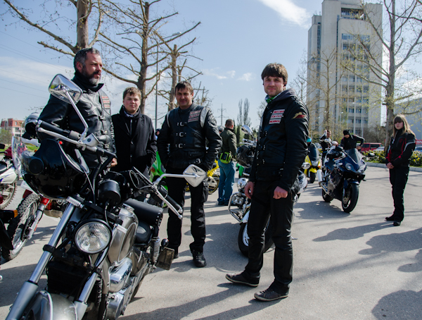 В Севастополе состоялся мотопробег «Осторожно, мотоциклист!»