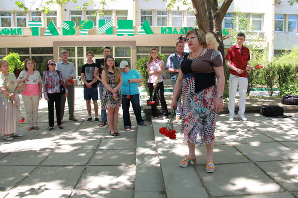 В Симферополе почтили память журналистов-фронтовиков