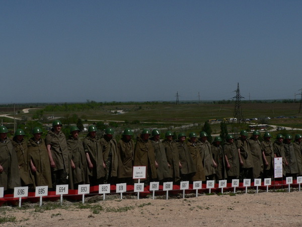 В Ленинском районе перезахоронили останки 40 советских воинов