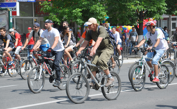 В Симферополе стартовал «Велодень»