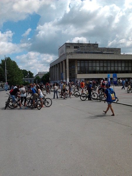 В Симферополе стартовал «Велодень»