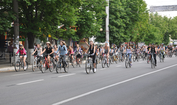 В Симферополе стартовал «Велодень»