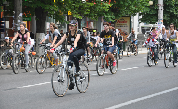 В Симферополе стартовал «Велодень»
