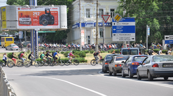 В Симферополе стартовал «Велодень»