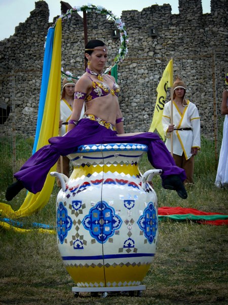 Под Симферополем скифы штурмовали крепость римлян