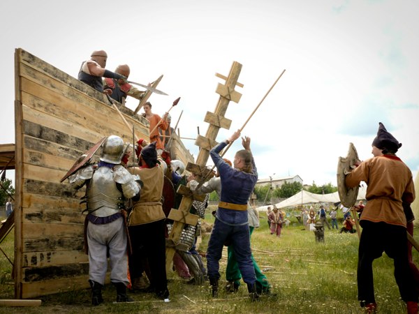 Под Симферополем скифы штурмовали крепость римлян