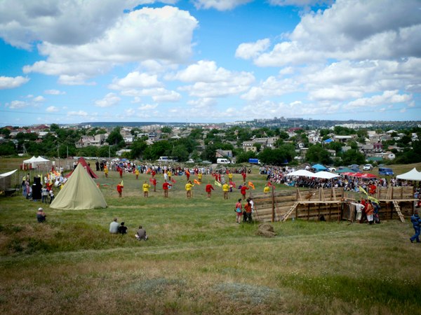 Под Симферополем скифы штурмовали крепость римлян