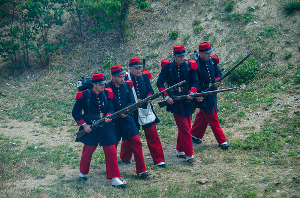 В Севастополе провели реконструкцию боя