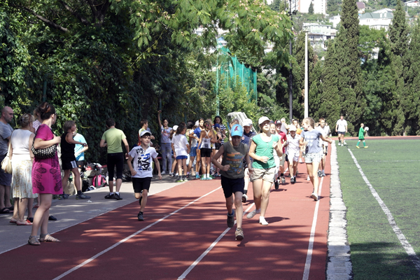 В Ялте проходит Олимпийский день
