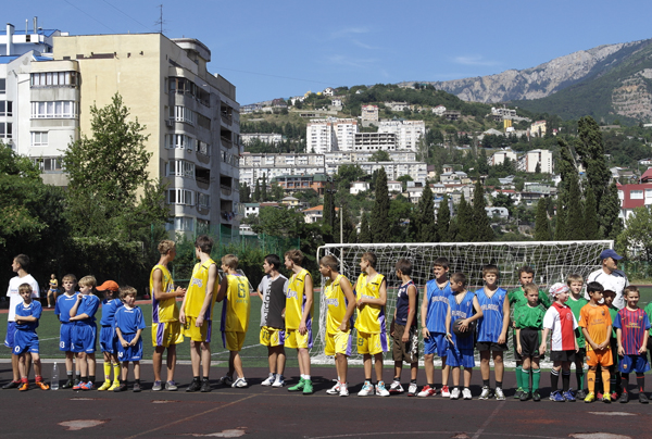 В Ялте проходит Олимпийский день