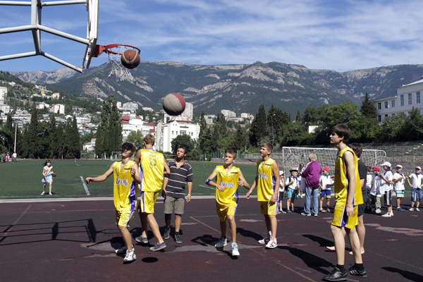 В Ялте проходит Олимпийский день