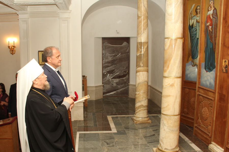 Крымскому премьеру вручили орден Святителя Луки