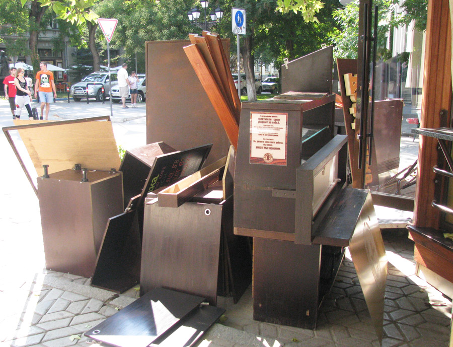 В Симферополе разбирают «Коффишку»