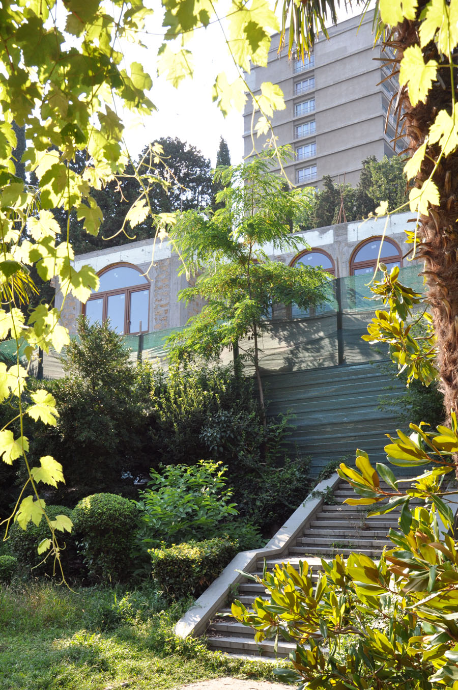 Один день в Мисхорском парке