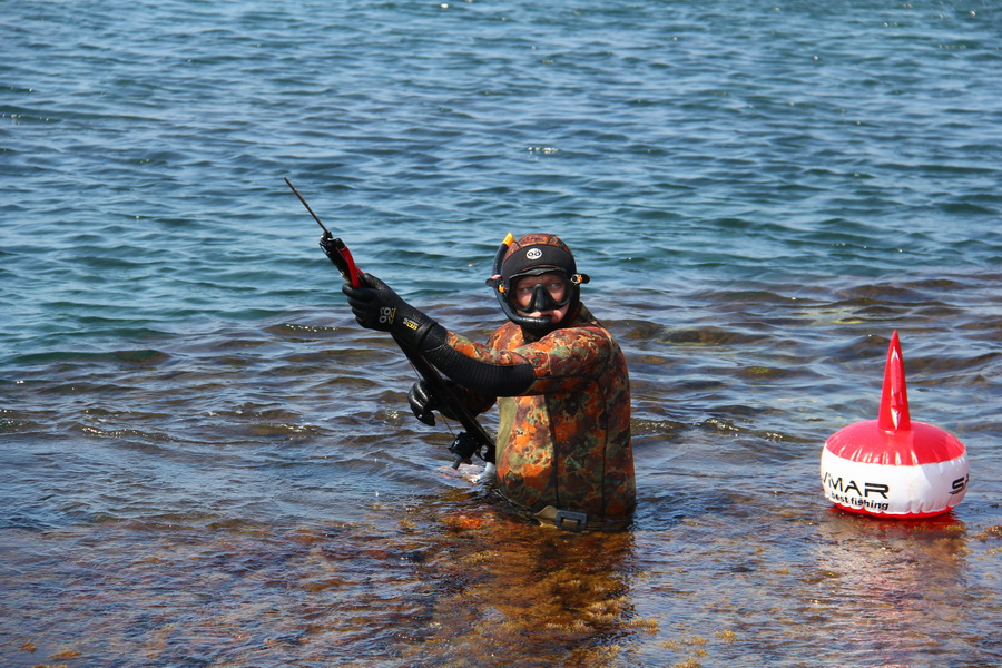 В Черноморском районе прошли соревнования подводных охотников