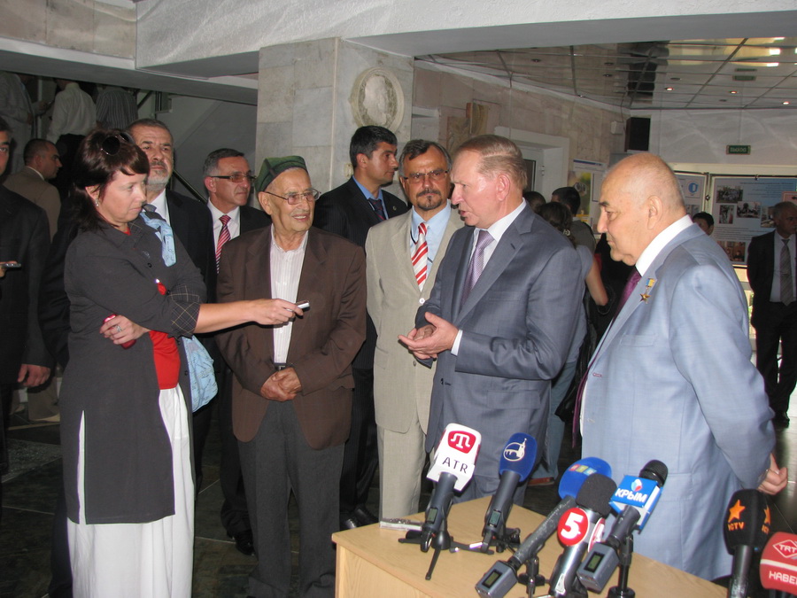 Второй президент Украины посетил Симферополь