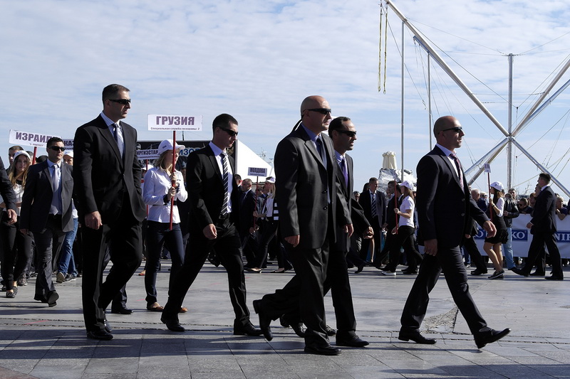 В Ялте проходят соревнования телохранителей