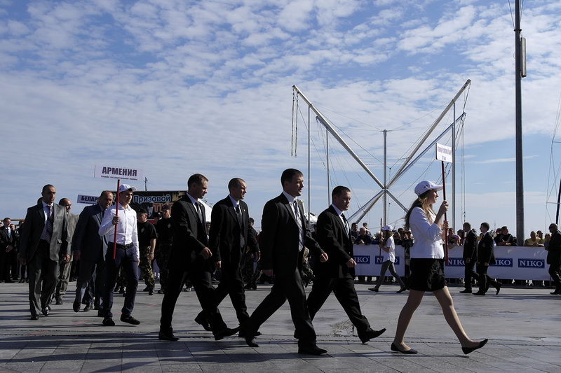 В Ялте проходят соревнования телохранителей