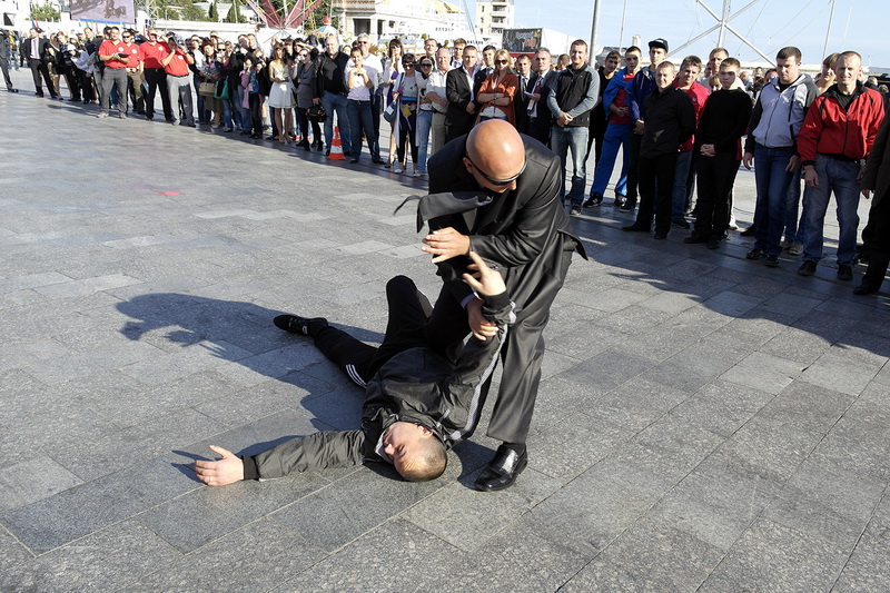 В Ялте проходят соревнования телохранителей