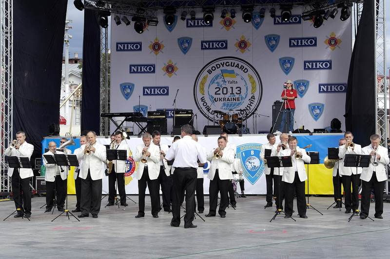 В Ялте проходят соревнования телохранителей