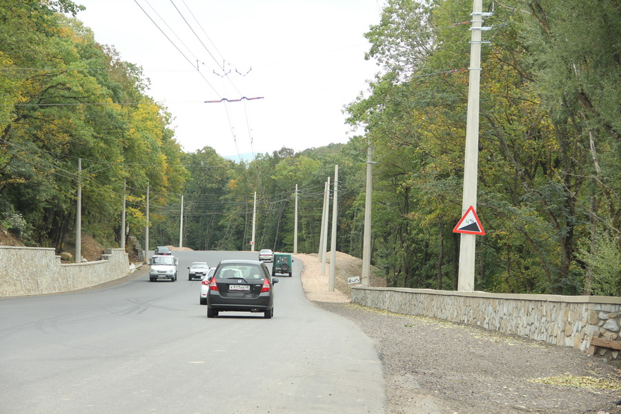 В Крыму завершен второй этап ремонта трассы «Симферополь – Алушта»