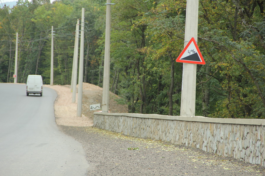 В Крыму завершен второй этап ремонта трассы «Симферополь – Алушта»