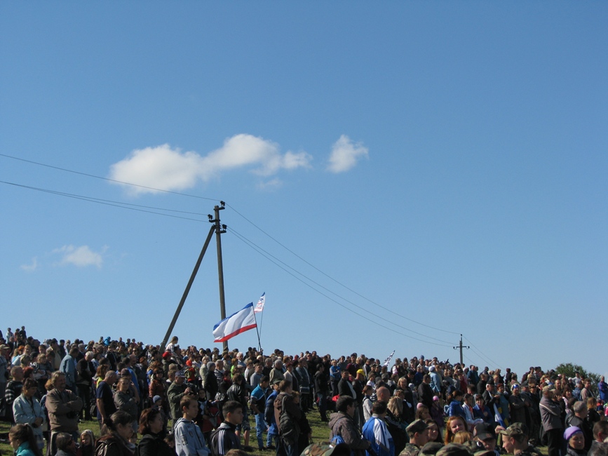 В Вилино прошла реконструкция Альминского сражения