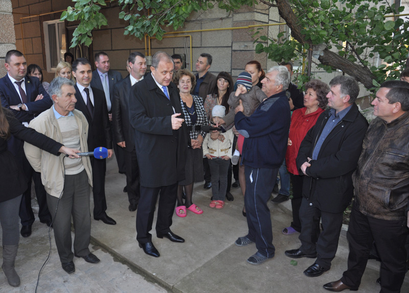 В домах Добровской долины появился природный газ