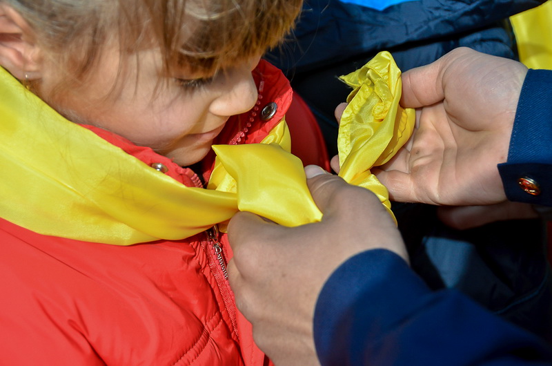 Около 3 тыс. школьников посвятили в «севастопольцы»