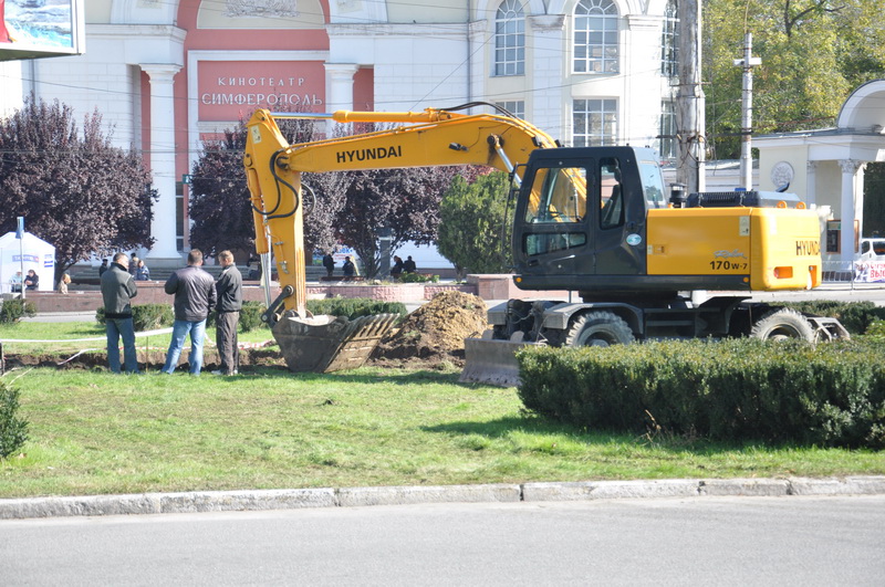 В центре Симферополя на площади установят мультимедийные экраны