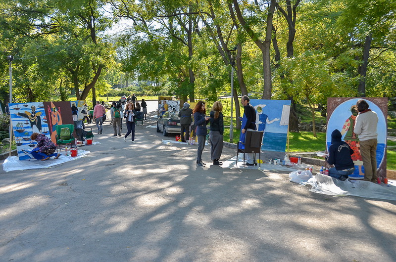 В Севастополе художники России и Украины поучаствовали в проекте «Стань легендой!»