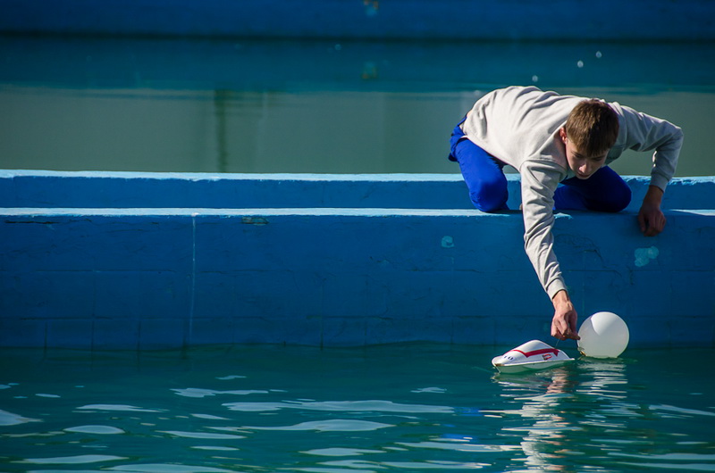 В Севастополе устроили «Морской бой»