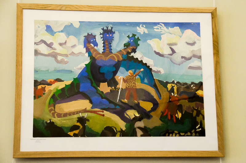 В Севастополе дети представили свои картины