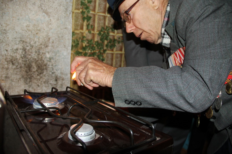 Село в Кировском районе получило природный газ