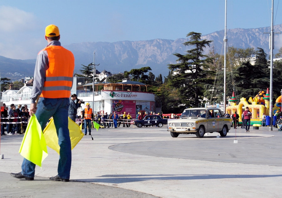 В Ялте прошел финал соревнований по скоростному маневрированию