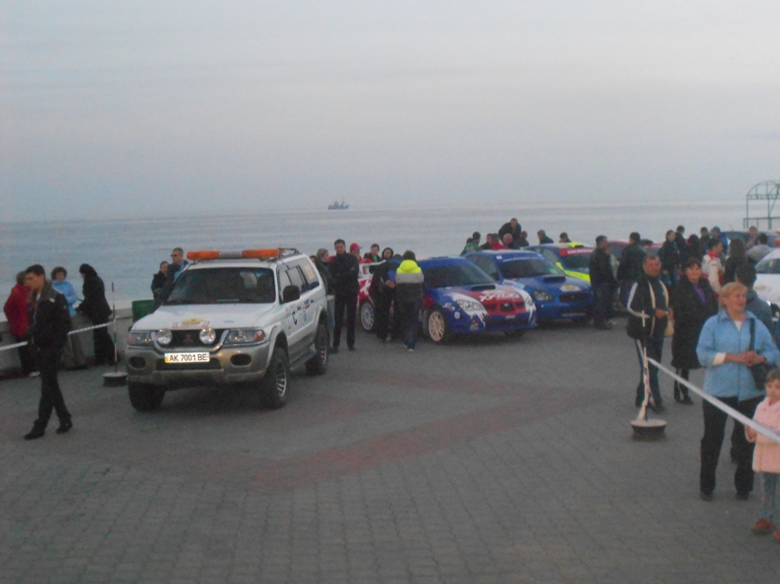 В Алуште провели соревнования по ралли