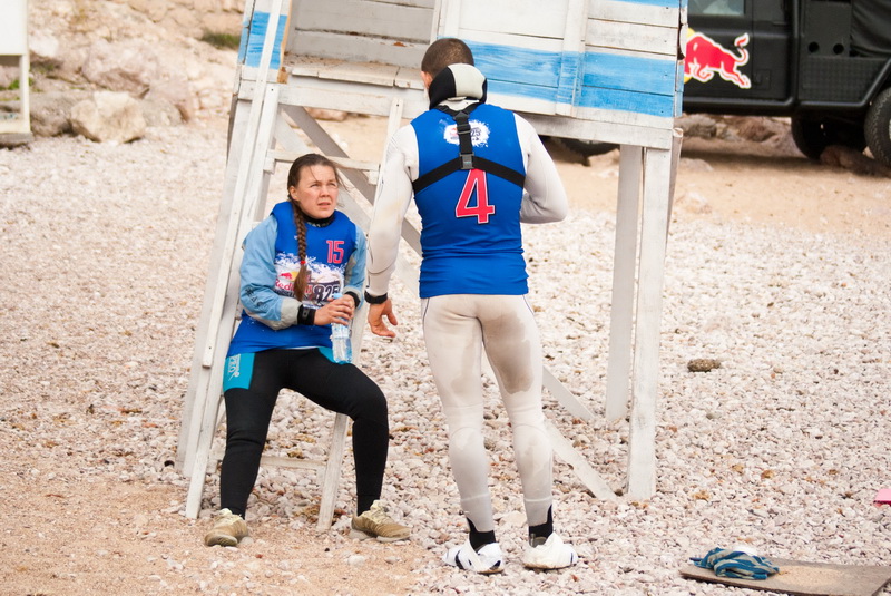 В Балаклаве прошли первые в Украине соревнования по триатлону