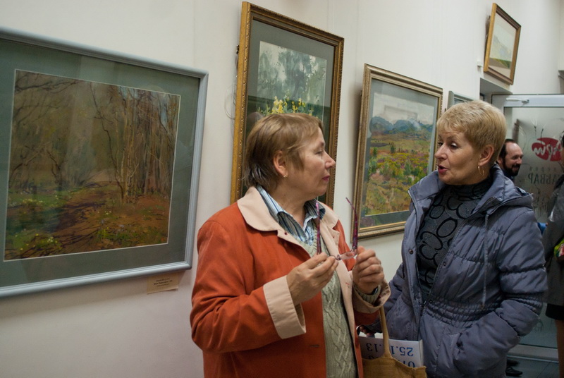 В Севастополе открылась персональная выставка Владимира Ольхова