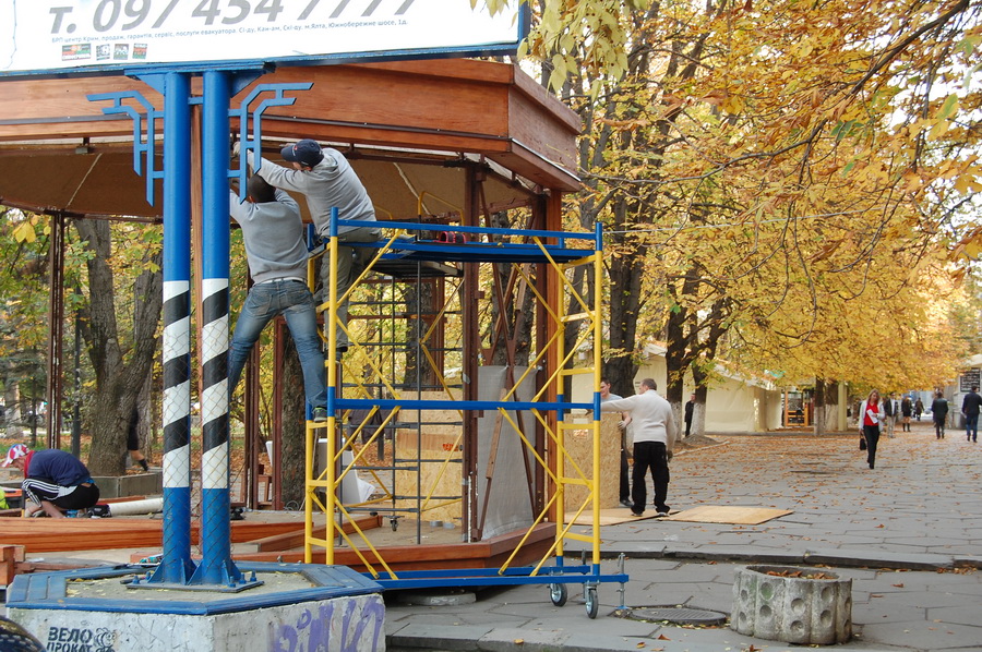 В Симферополе устанавливают похожее на «Коффишку» кафе 