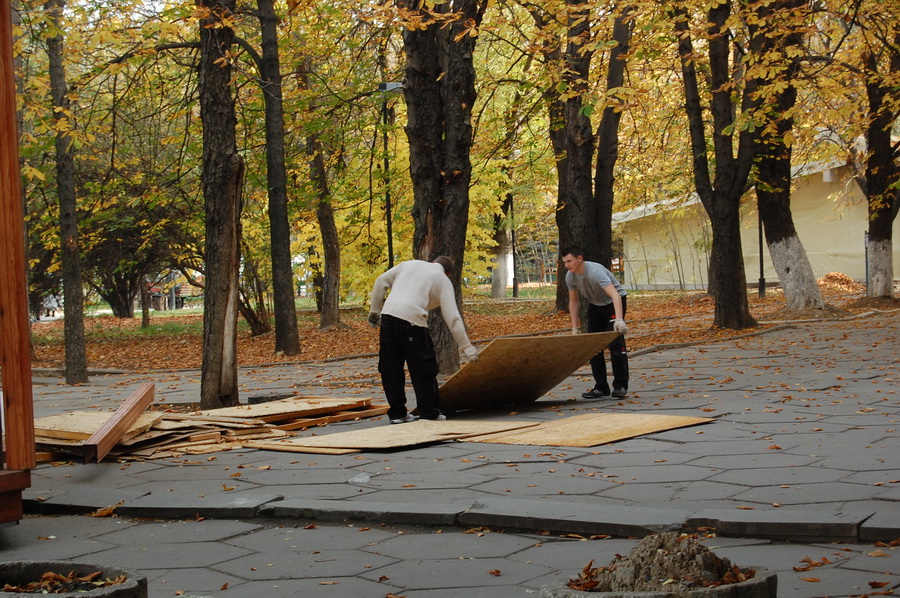 В Симферополе устанавливают похожее на «Коффишку» кафе 