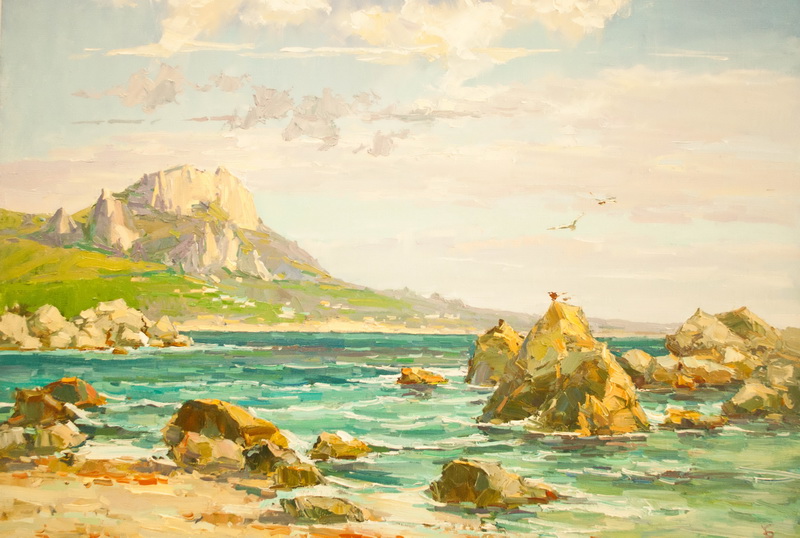 В Севастополе открылась выставка по итогам пленэра «Аквамарин»