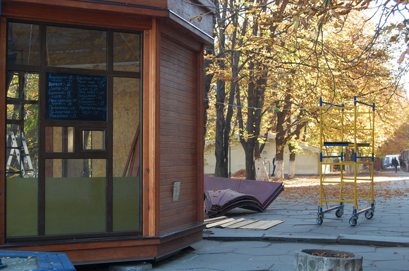 «Коффишку» в Симферополе устанавливают законно