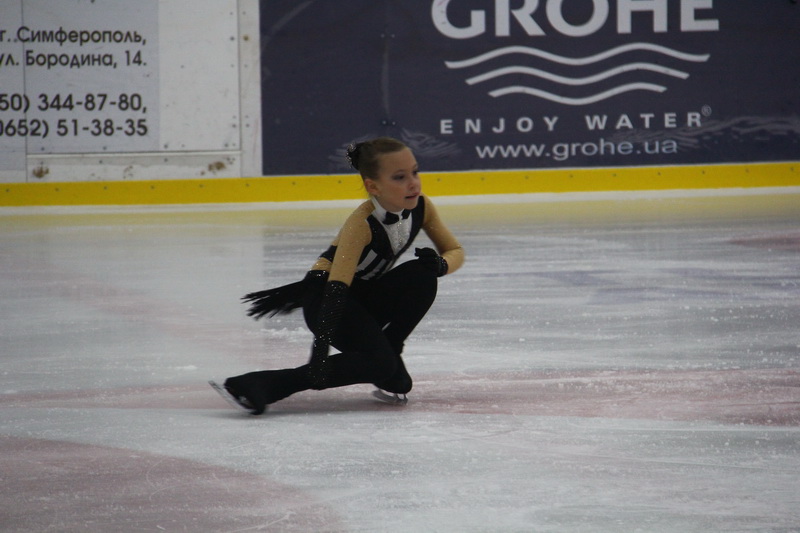 В Симферополе проходит этап кубка Украины по фигурному катанию