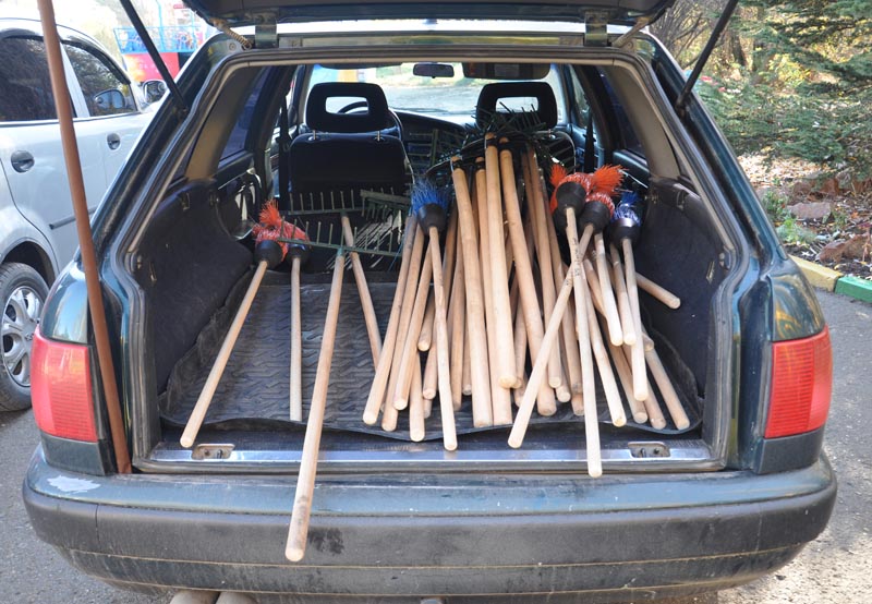 Симферопольцы вышли на субботник