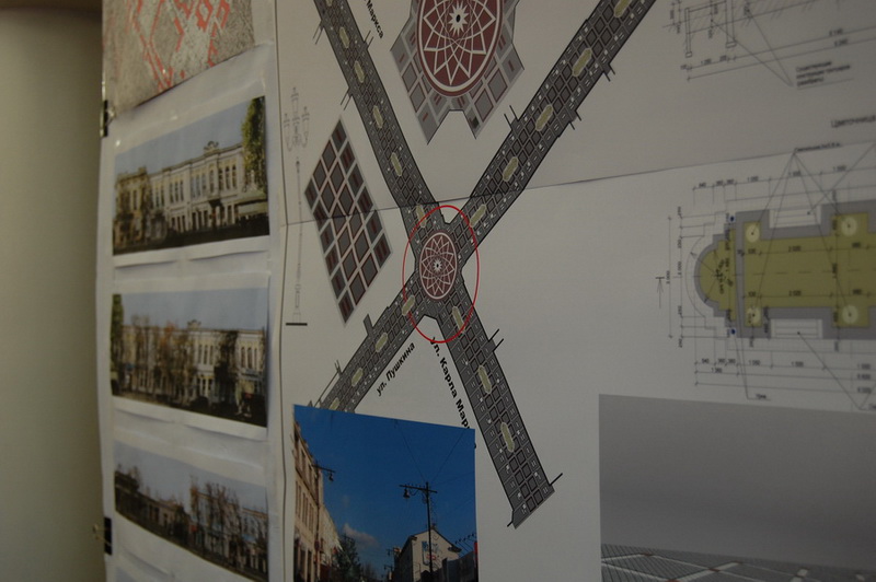 В Симферополе представили план реконструкции центральных улиц